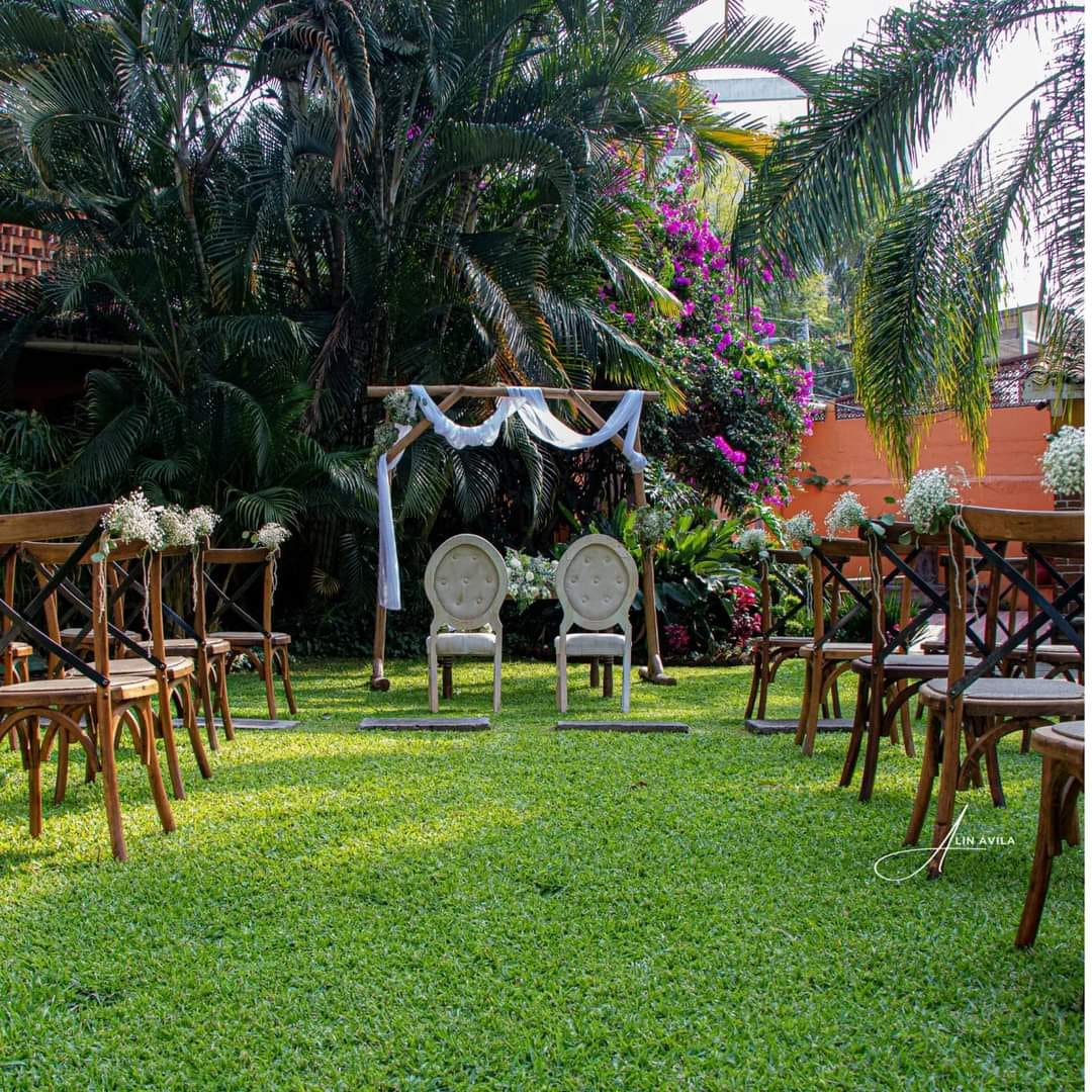 Ceremonia en jardín